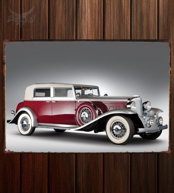 Металлическая табличка Marmon Sixteen Convertible Sedan Металлическая табличка Marmon Sixteen Convertible Sedan